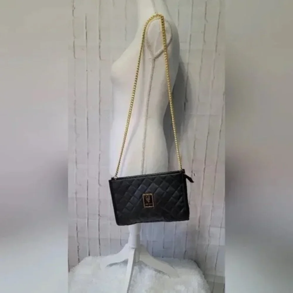 FREE SHIPPING TODAY ONLY! Two-Purse Power Duo-Quilted Chic + Purple Satin Sass - Picture 4 of 16